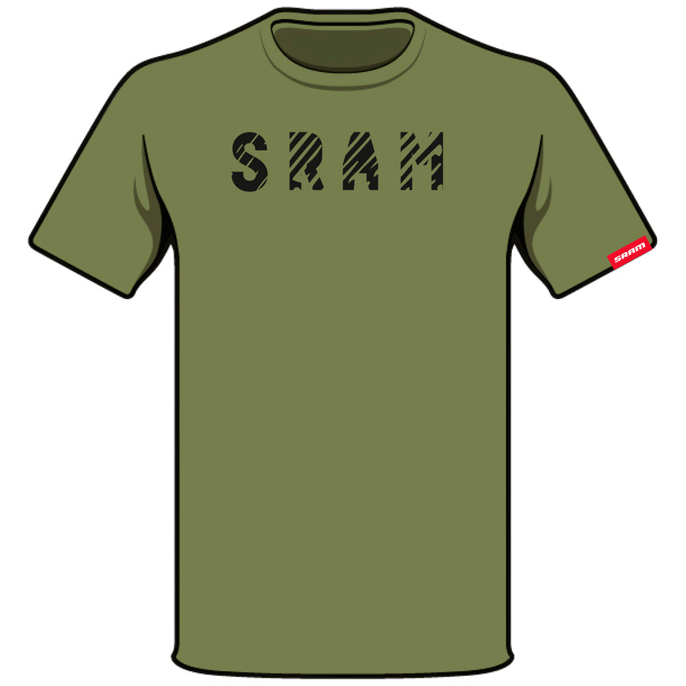 Polera SRAM slash verde M - Rideshop