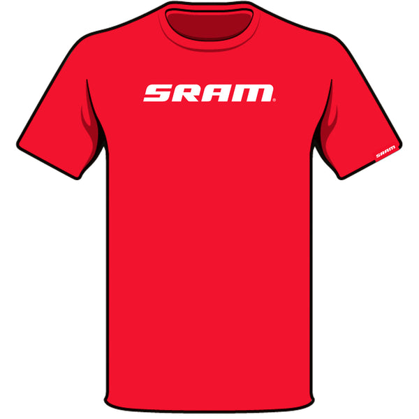 Polera SRAM classic rojo M - Rideshop