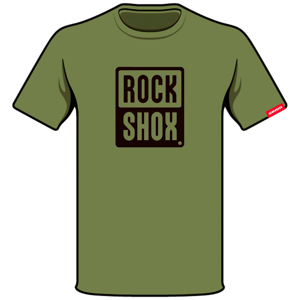 Polera ROCK SHOX R2202 Oliva M - Rideshop