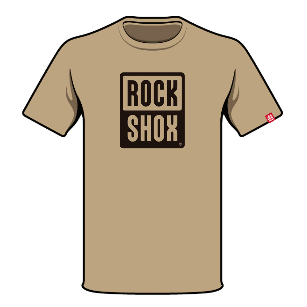 Polera ROCK SHOX R2202 Café M - Rideshop