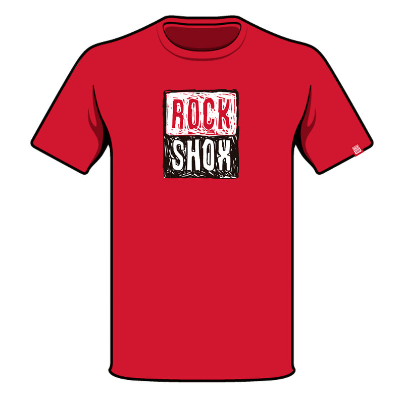 Polera ROCK SHOX R2206 Rojo XL - Rideshop