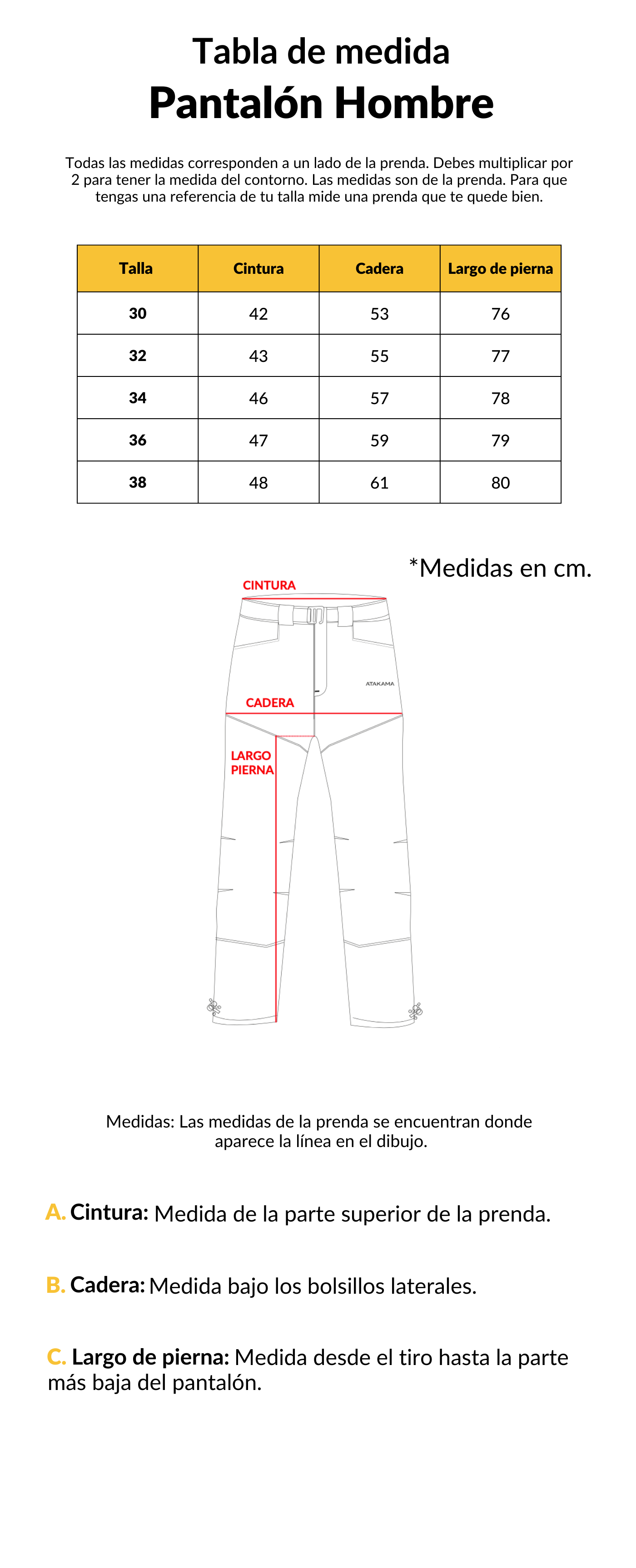 Pantalón Outdoor Hombre Alpino