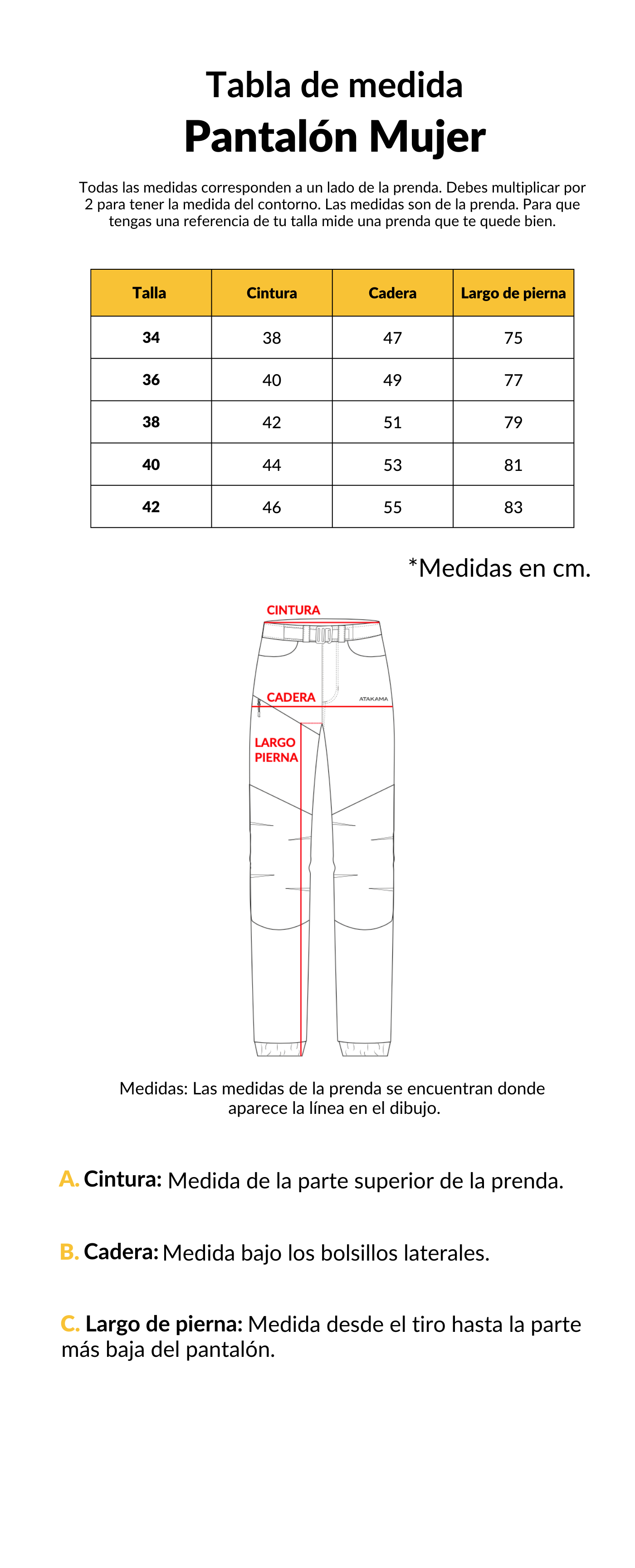 Pantalón Outdoor Mujer Alpino