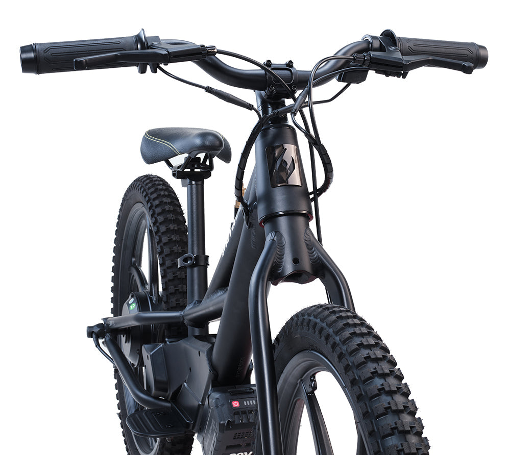 BICICLETA NIÑO PATROL EMX 20 (E-BALANCE) CHARCOAL BLACK - Rideshop