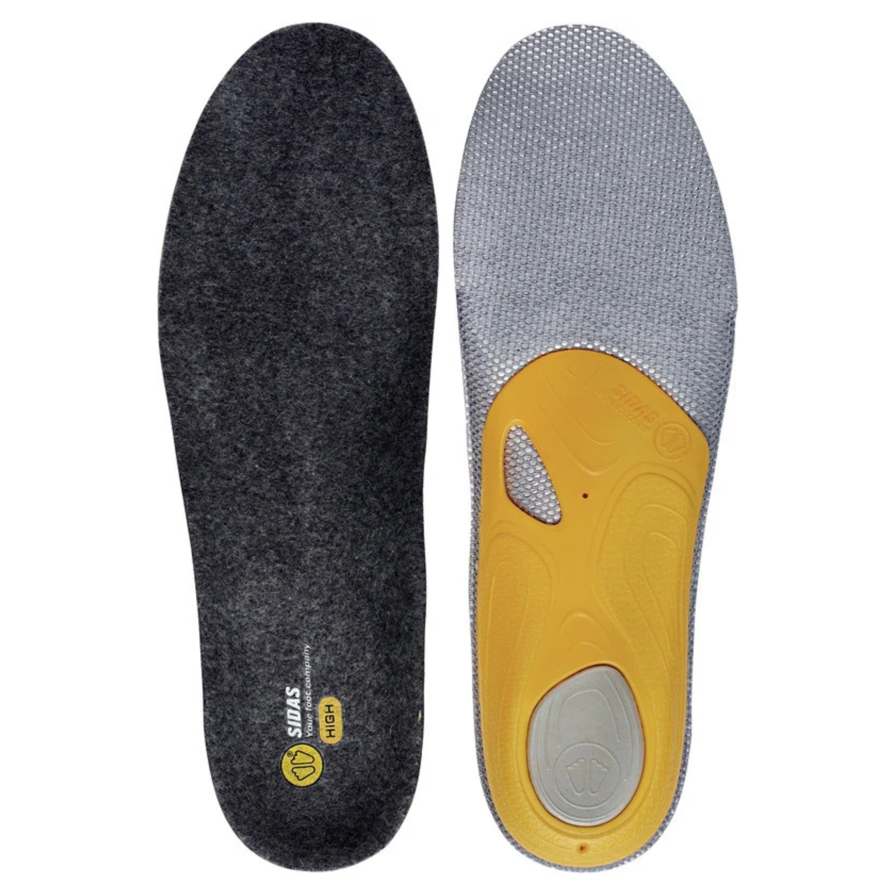 SIDAS Plantillas 3Feet Merino High para Arcos Altos - XS