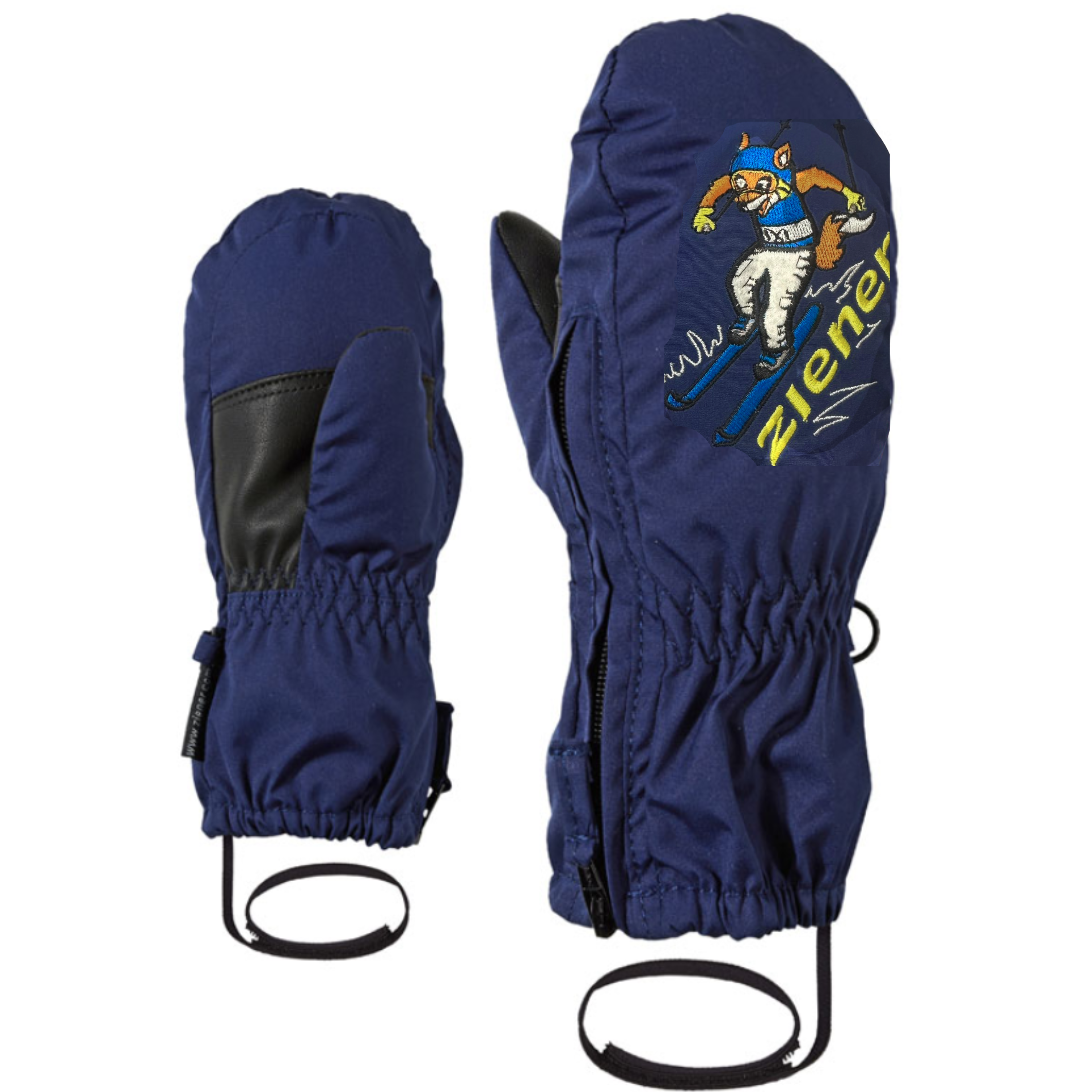 Ziener Guante Le Zoo Mitones State Blue