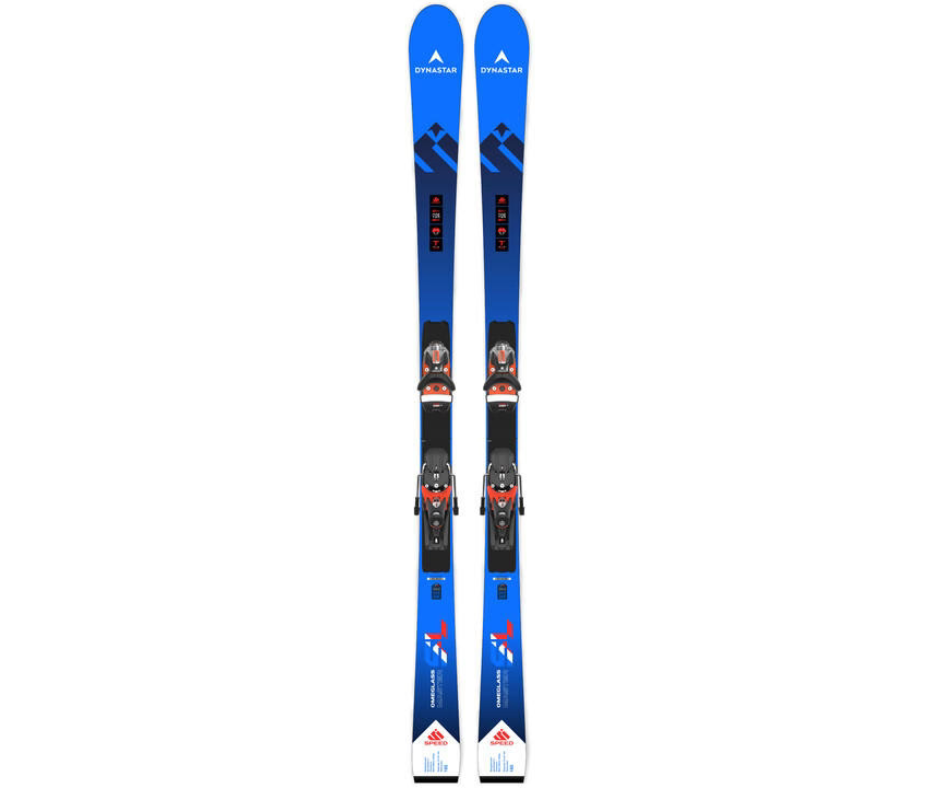 Dynastar Skis SPEED OMEGLAS MASTER SL R22 y Fijaciones Look SPX 12 ROCKERACE GW HOT RED