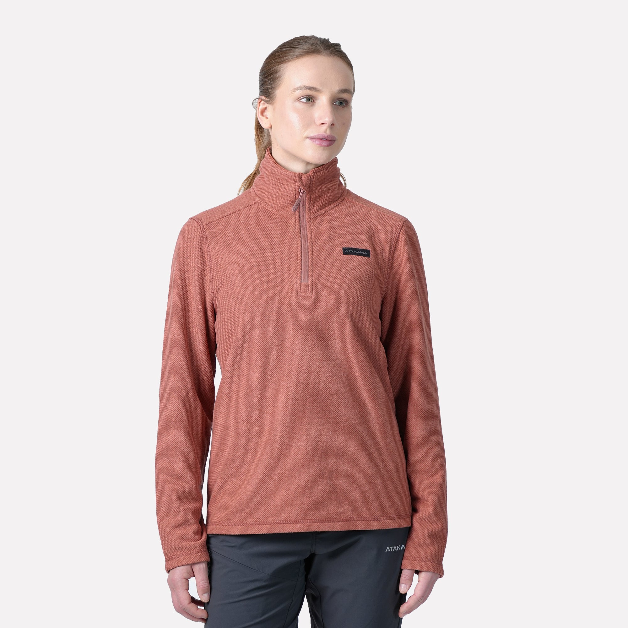 Polar Texturado Mujer Ventisquero Rosado