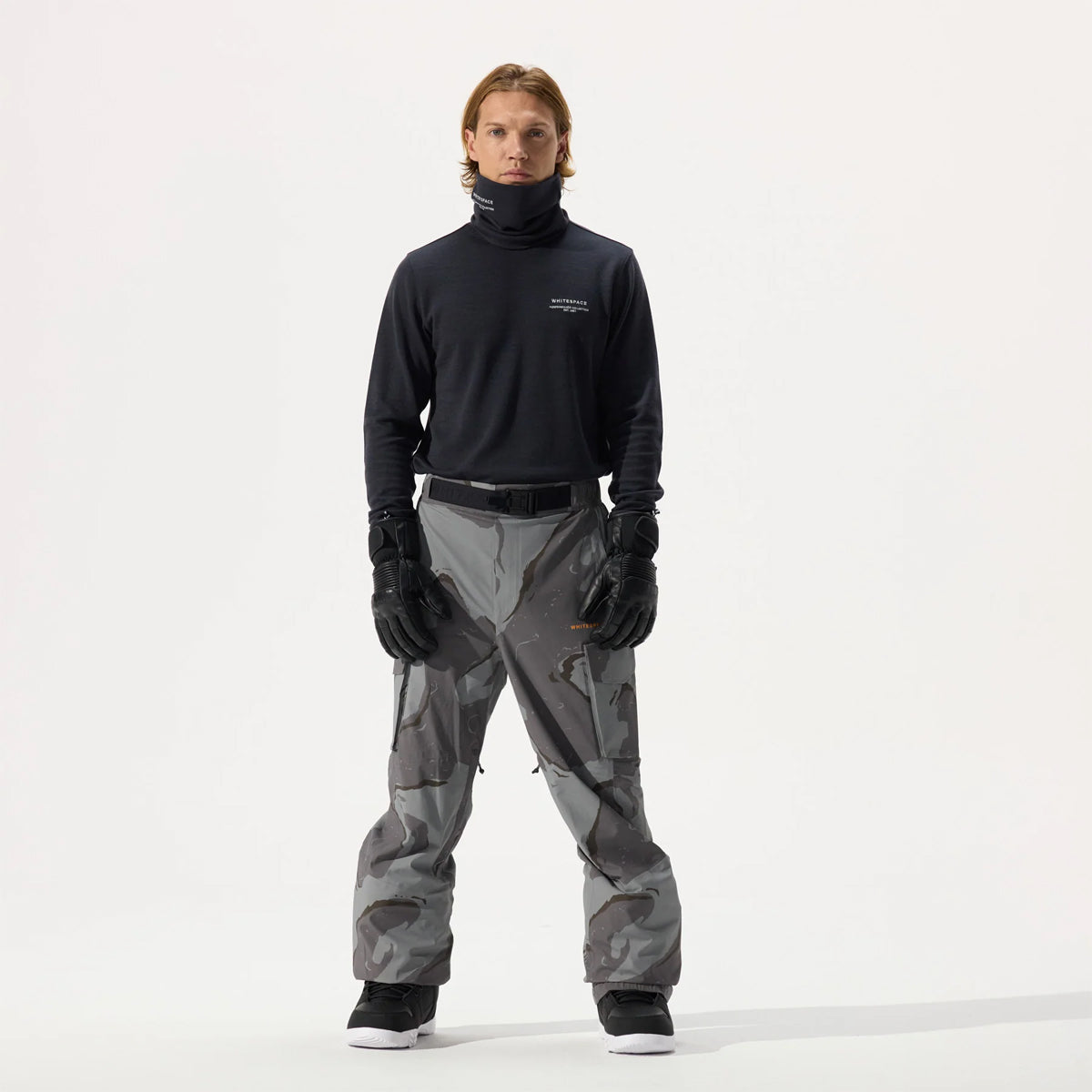 Pantalon de Snowboard WHITESPACE AMF Riding - Camo Print (PV)