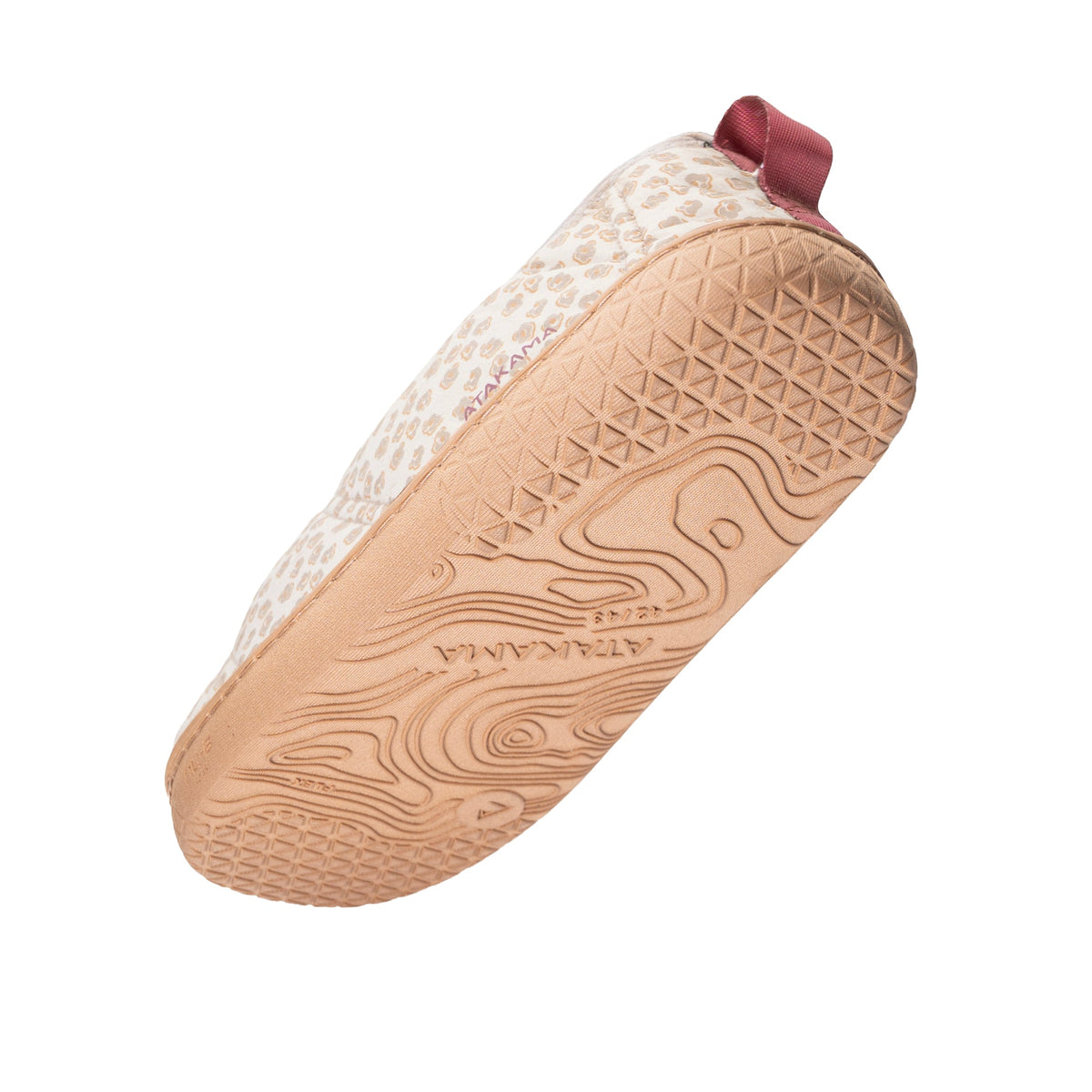 Pantufla térmica Futaleufú FLEX Nu-B Foam Print Beige Atakama Outdoor