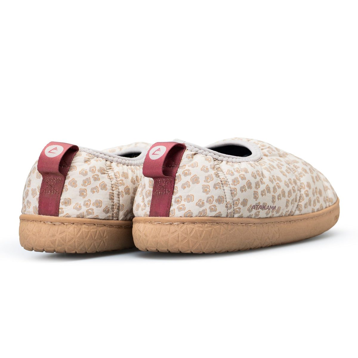 Pantufla térmica Futaleufú FLEX Nu-B Foam Print Beige Atakama Outdoor