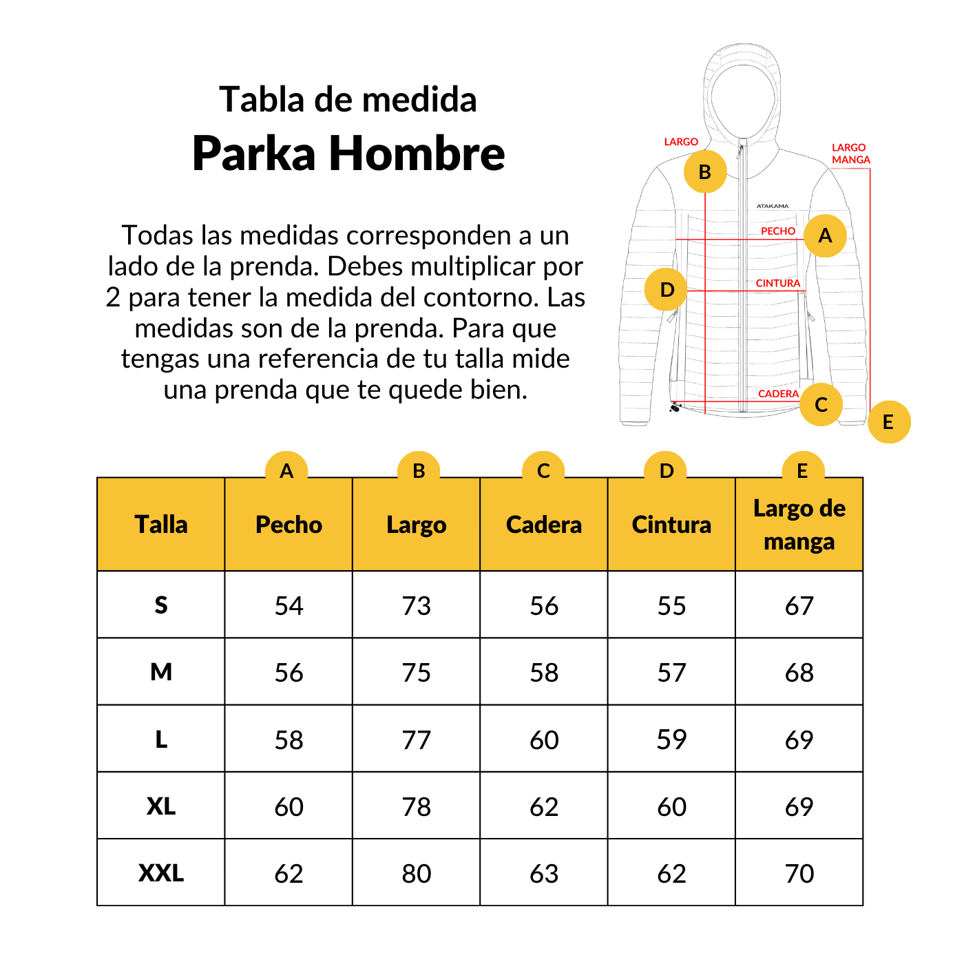 Chaqueta Parka térmica hombre hoodie Indómita Atakama Outdoor - Rideshop