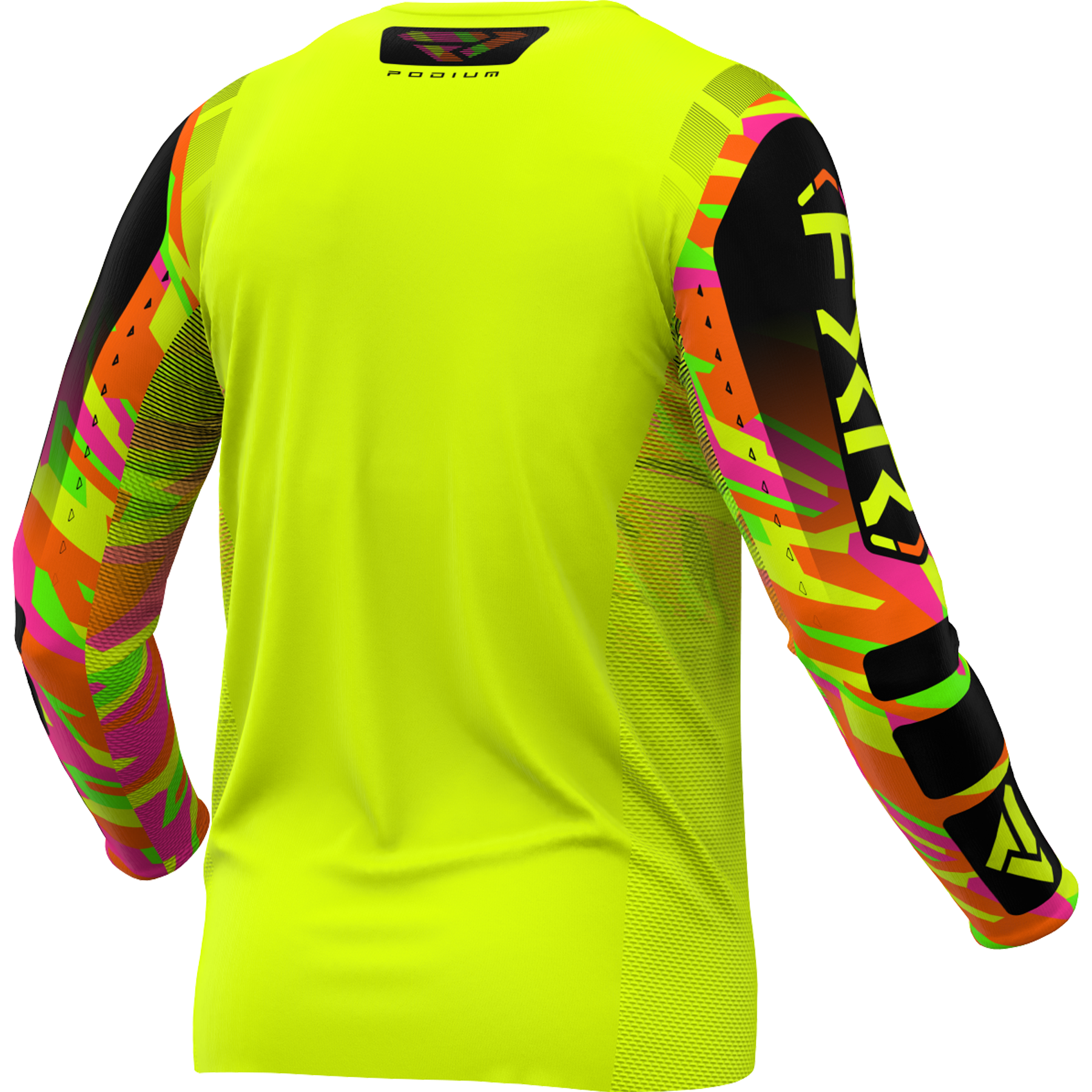 Polera FXR Podium Hivis/Sherbet Camo
