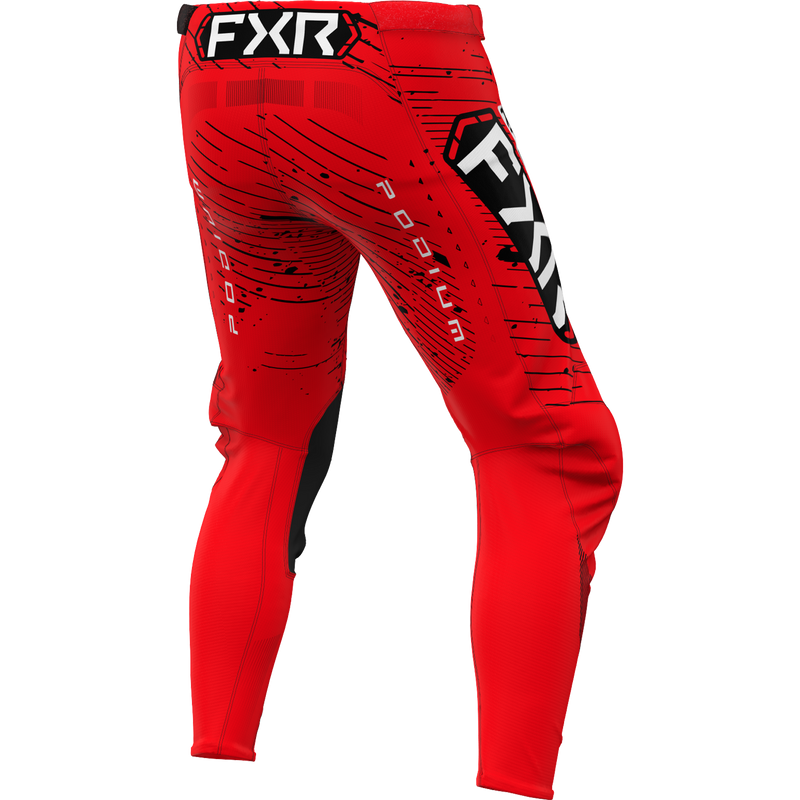 Pantalon Moto FXR Podium Rojo/Negro