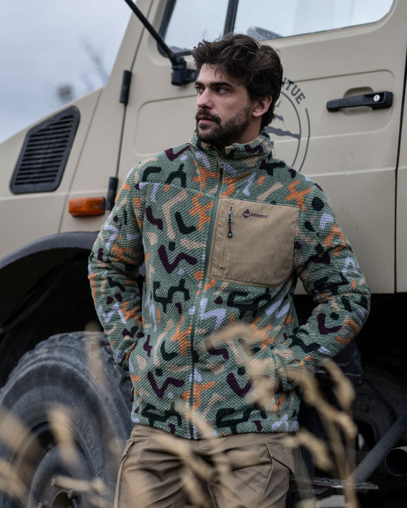 Short Fleece Eco Grimo Hombre