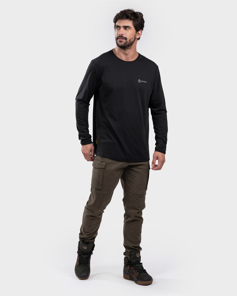 Gnomo Polera Eco Manga Larga P-10 Hombre - Rideshop
