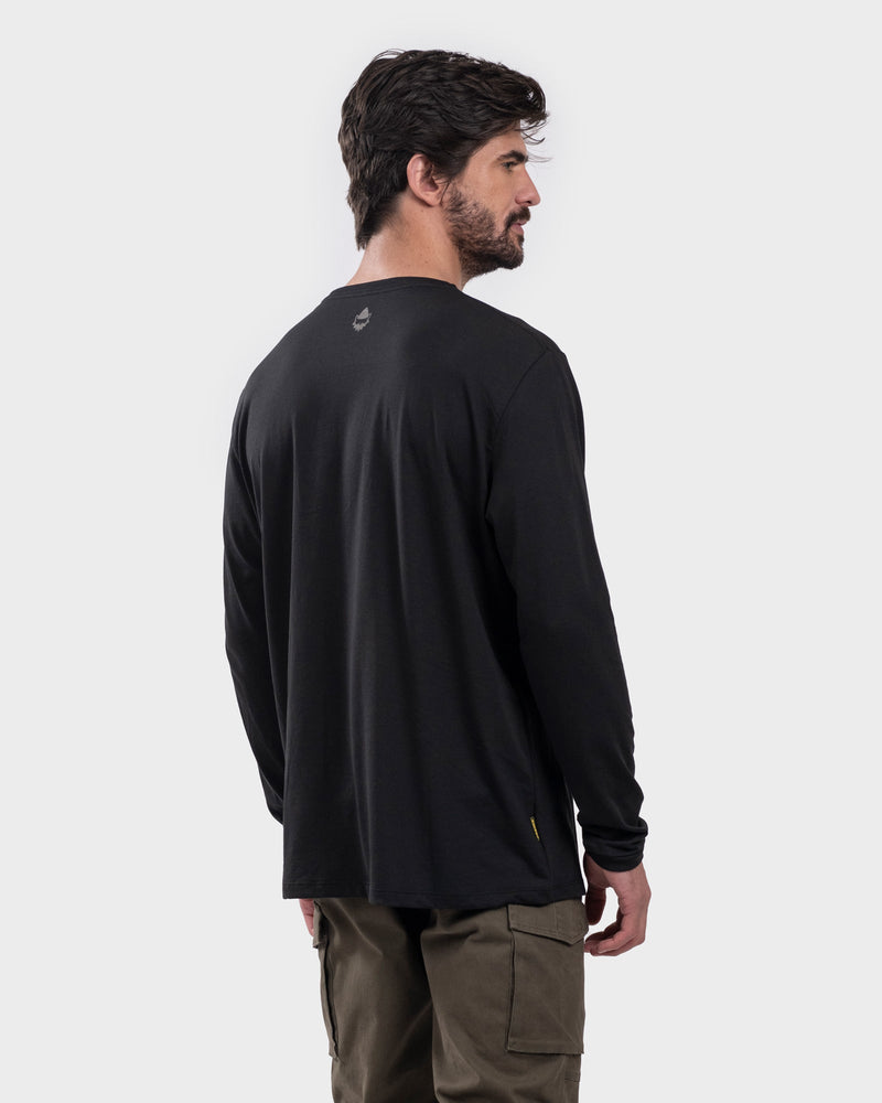 Gnomo Polera Eco Manga Larga P-10 Hombre - Rideshop