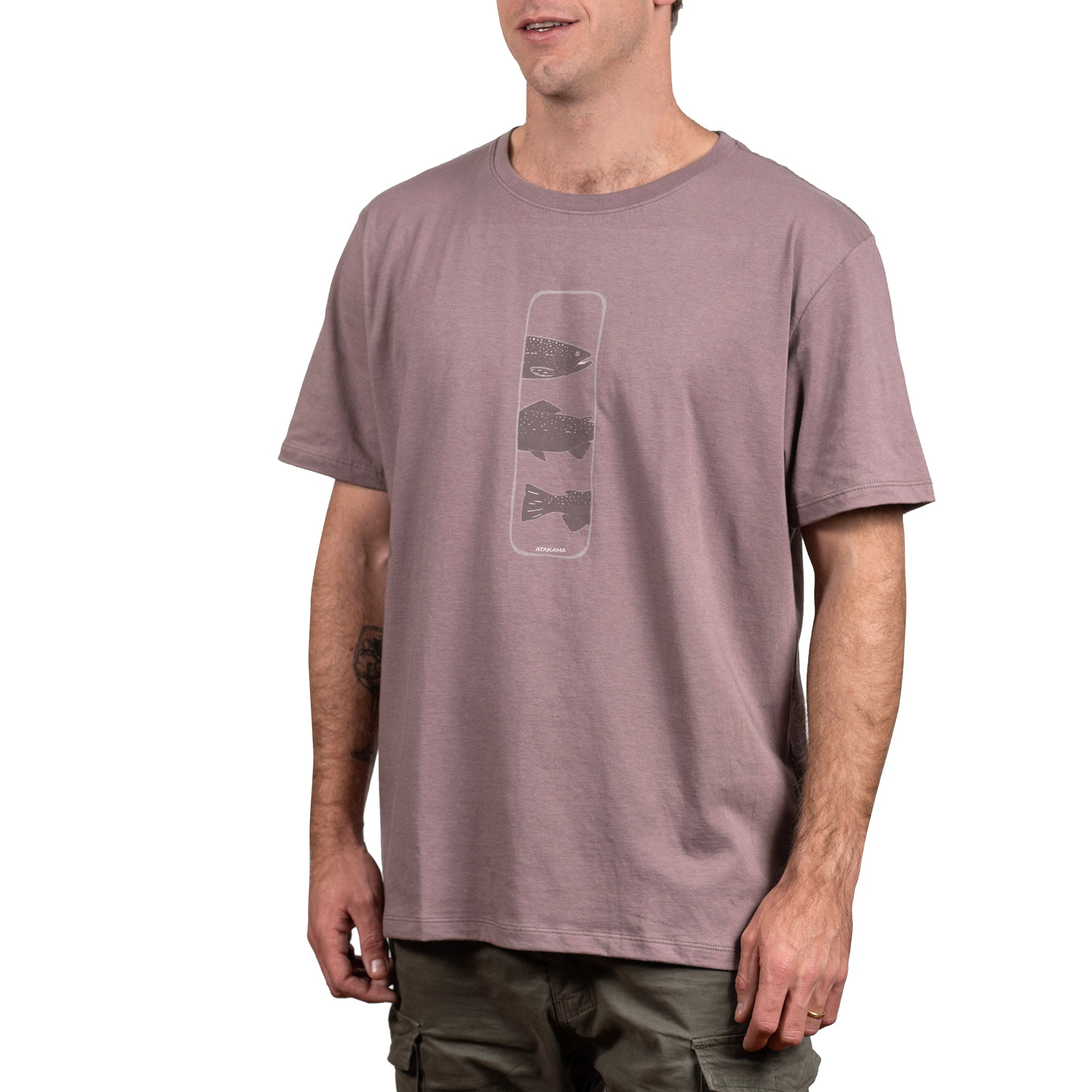 Polera manga corta Trucha Fario Atakama Outdoor - Rideshop