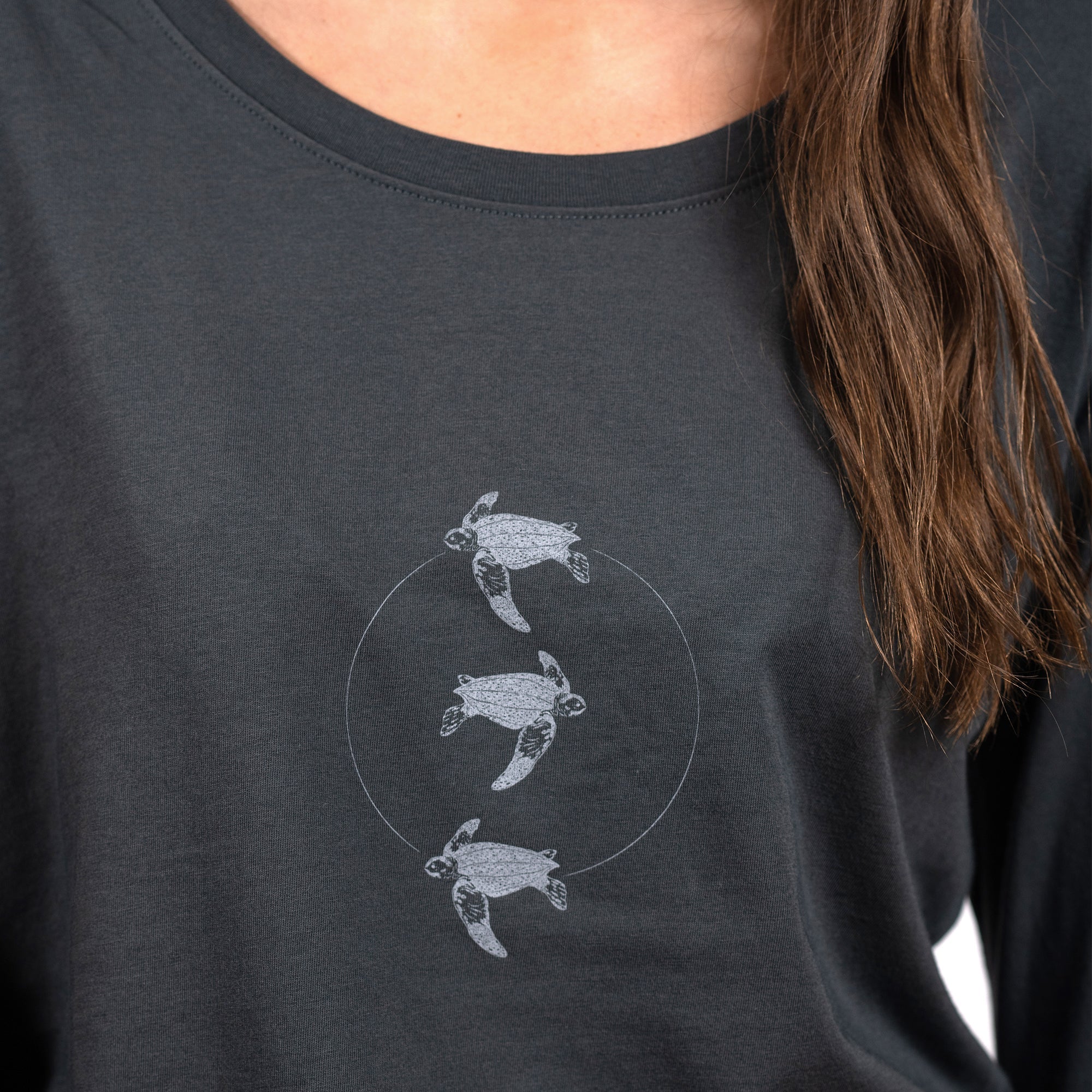 Polera mujer manga larga Tortuga Laúd Atakama Outdoor - Rideshop