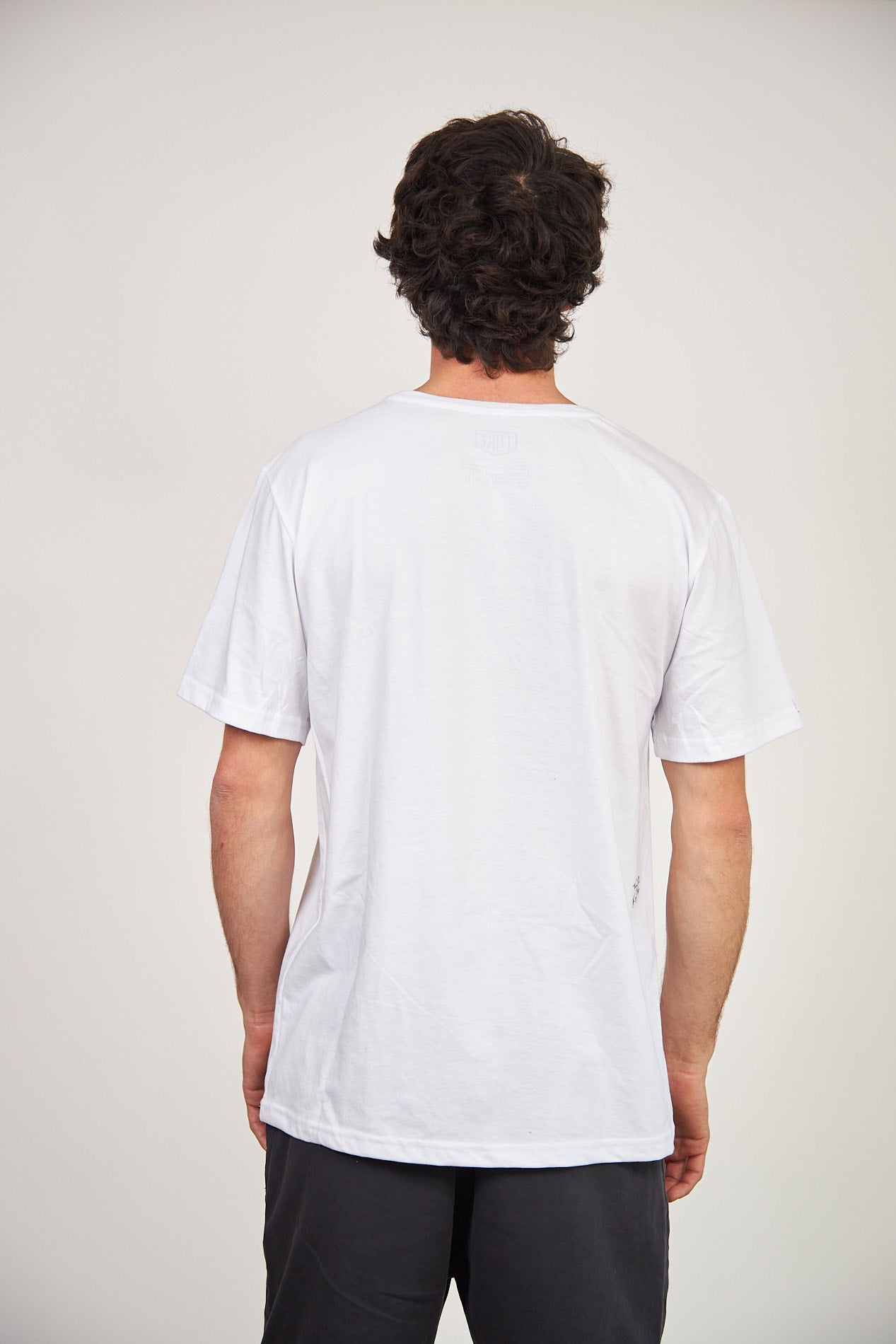 Polera Blanca Manga Corta Malibu