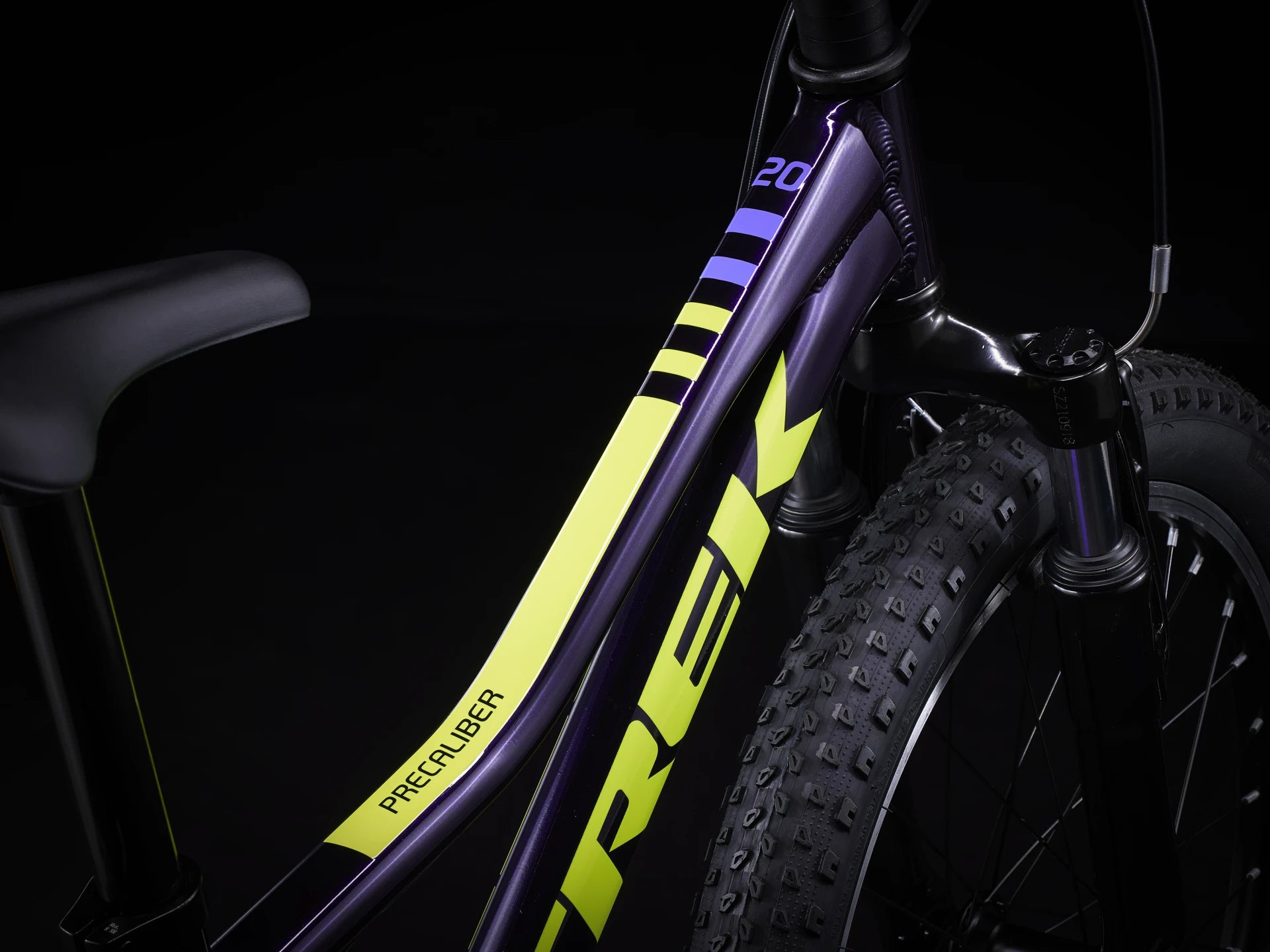 Bicicleta Niño Trek Precaliber 20 Morada 7V