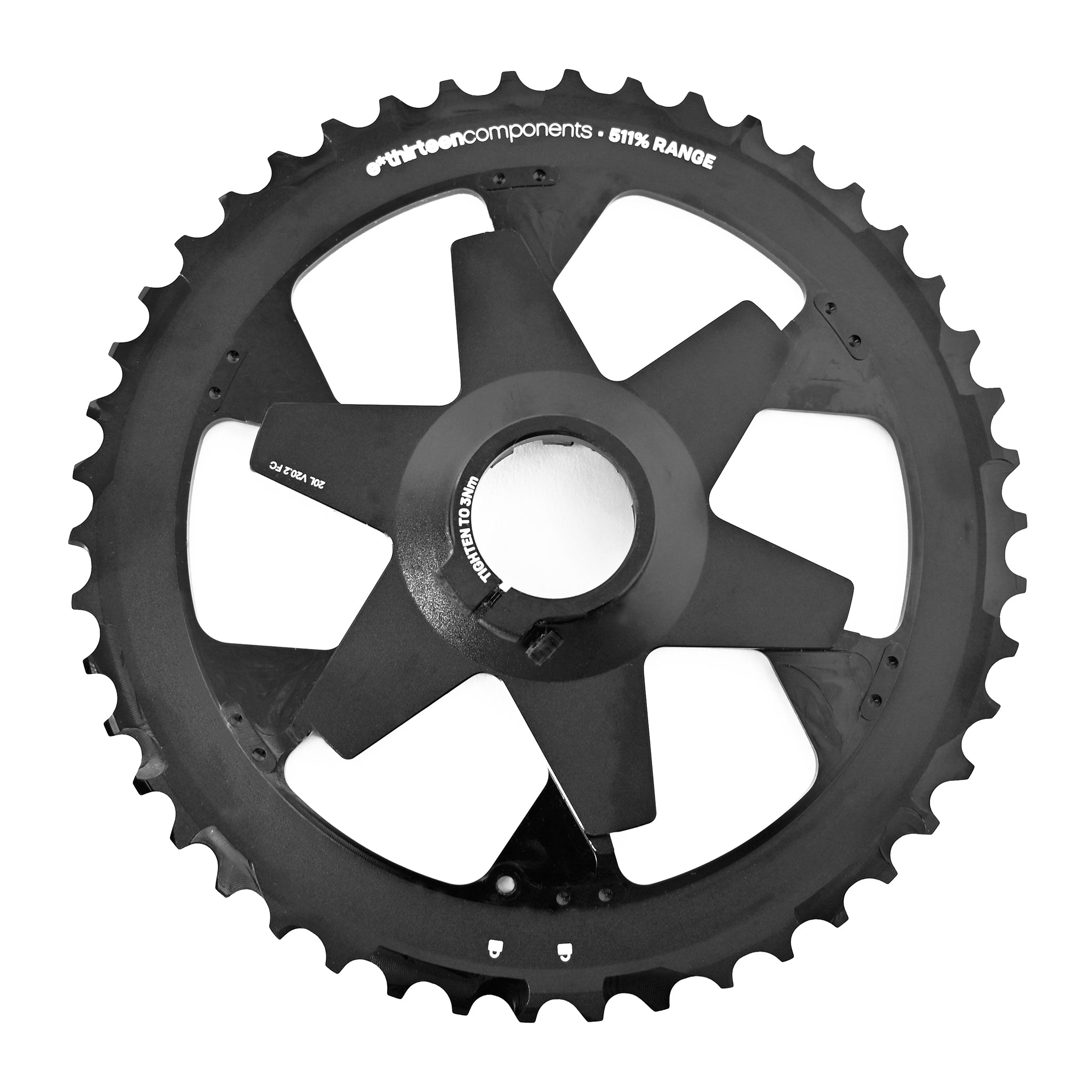Repuesto Piñon E.13 TRS Plus 11V Alu 46T Black