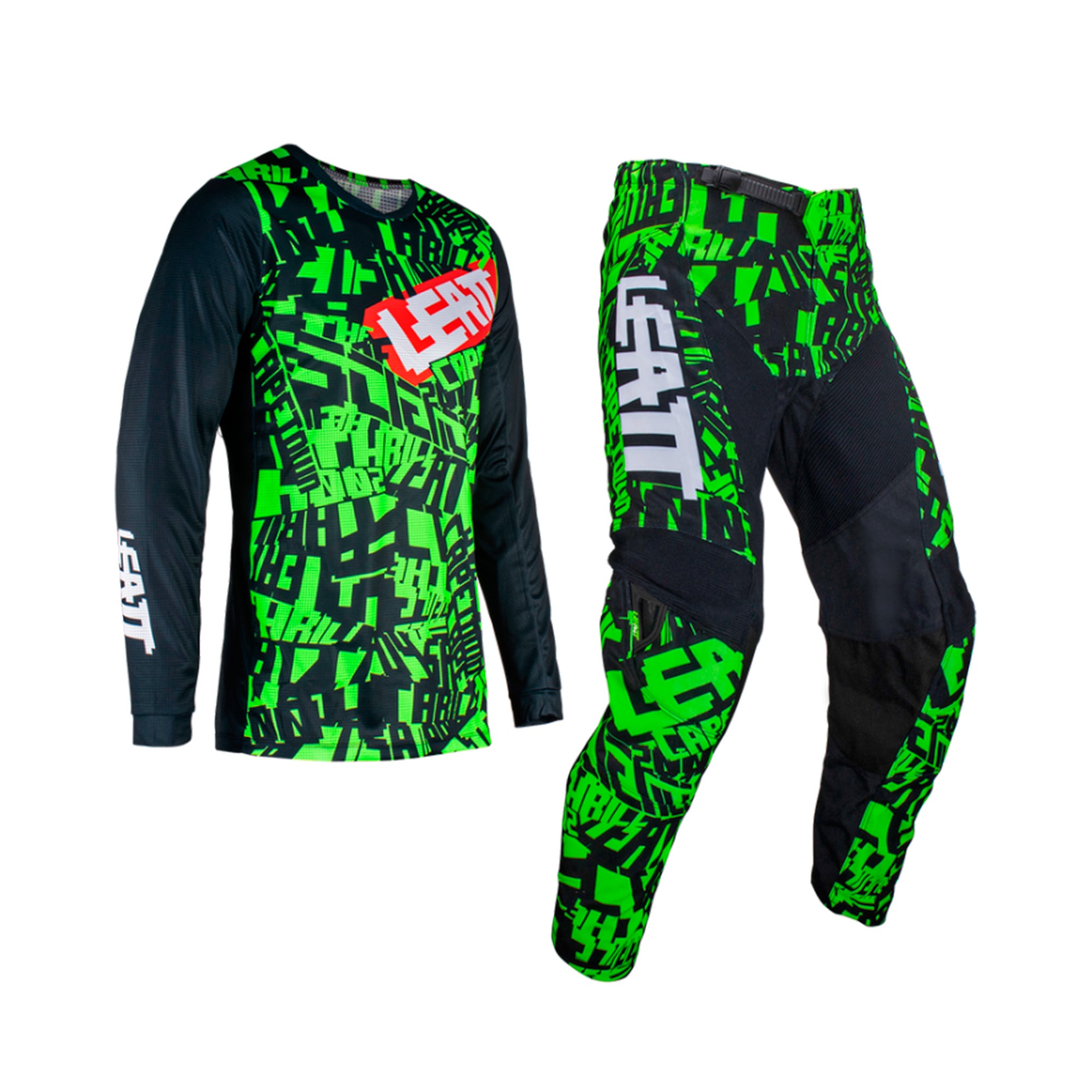 Leatt Ride Kit 3.5 Lime (Pantalón + Jersey) - Rideshop