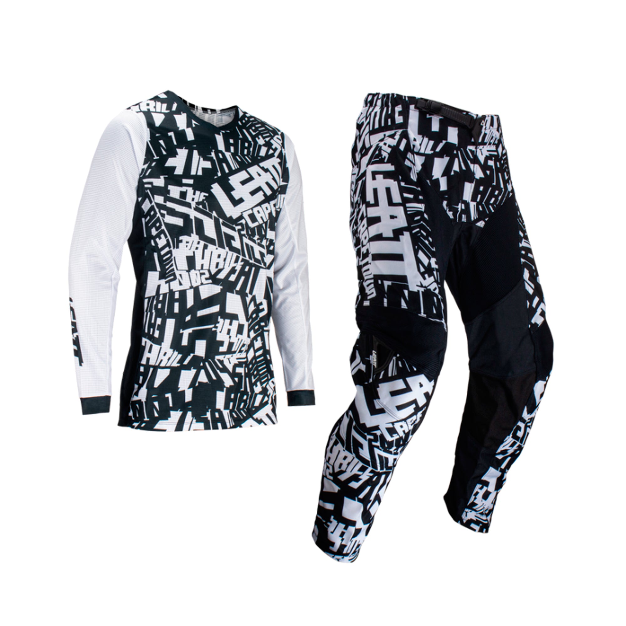 Leatt Ride Kit 3.5 White (Pantalón + Jersey) - Rideshop