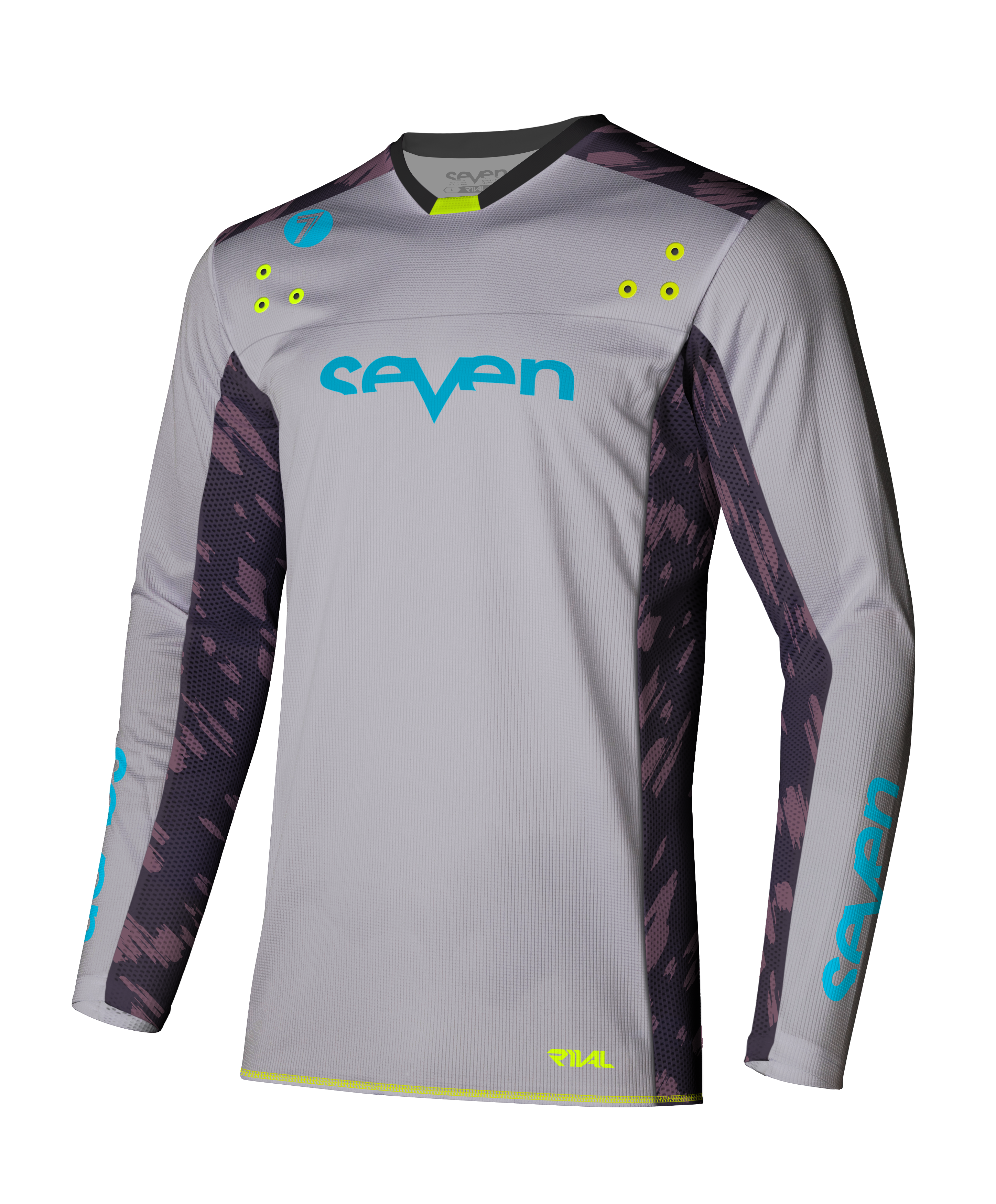 25.1 Seven Rival Clash Jersey Gray / B-Berry
