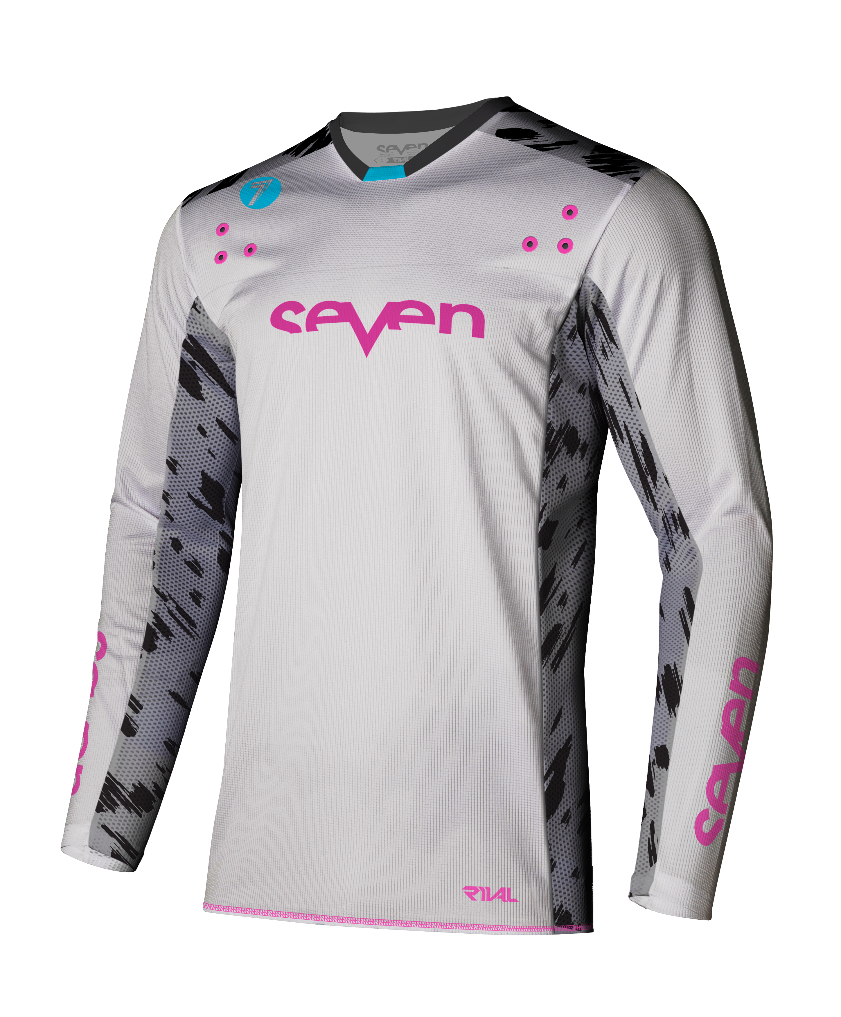 25.1 Seven Rival Clash Jersey Blancro / Gris