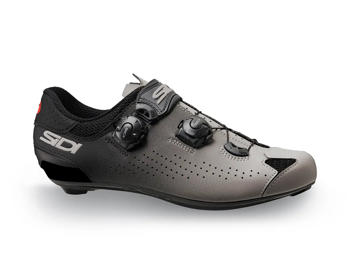 Zapatilla Ciclismo Sidi Ruta Genius 10 Gris Negro