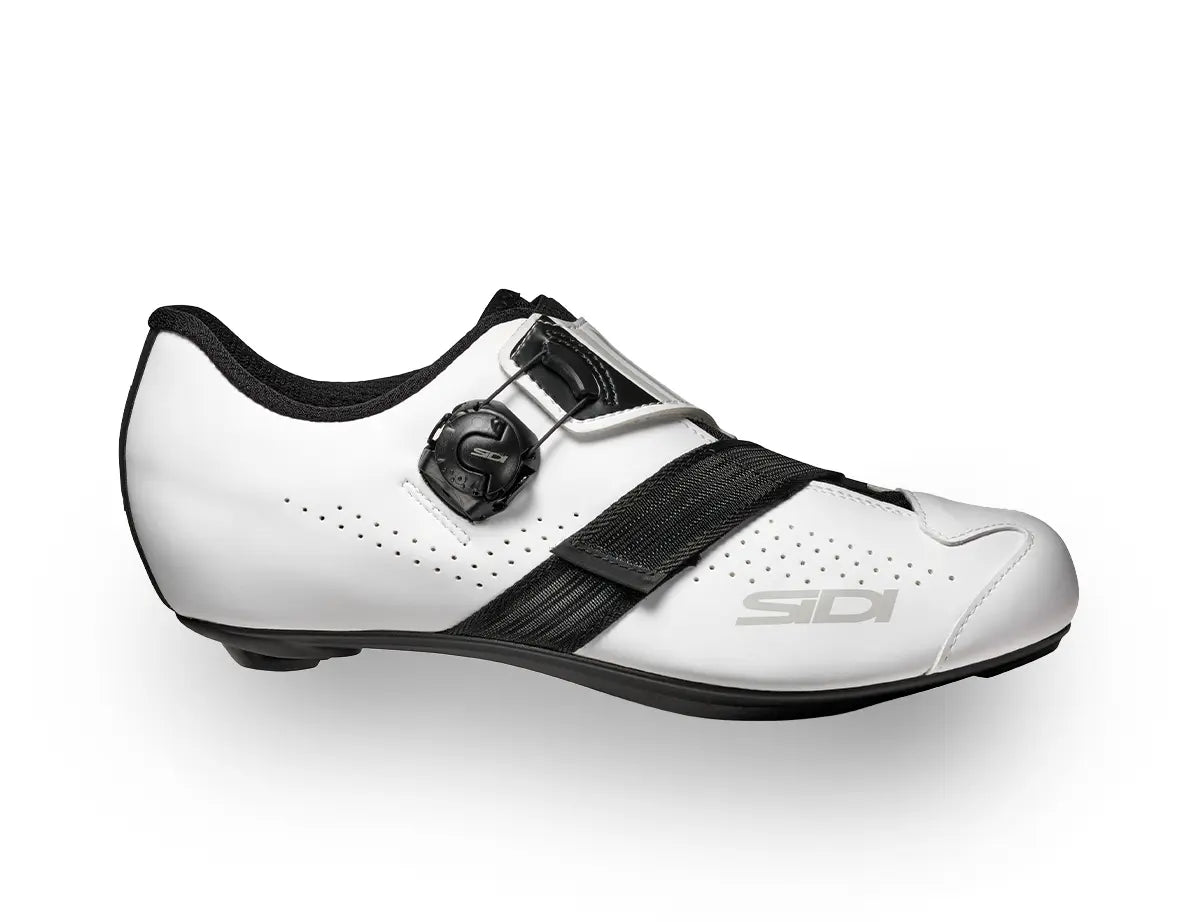 Zapatilla Ciclismo Sidi Ruta Prima Blanco Negro