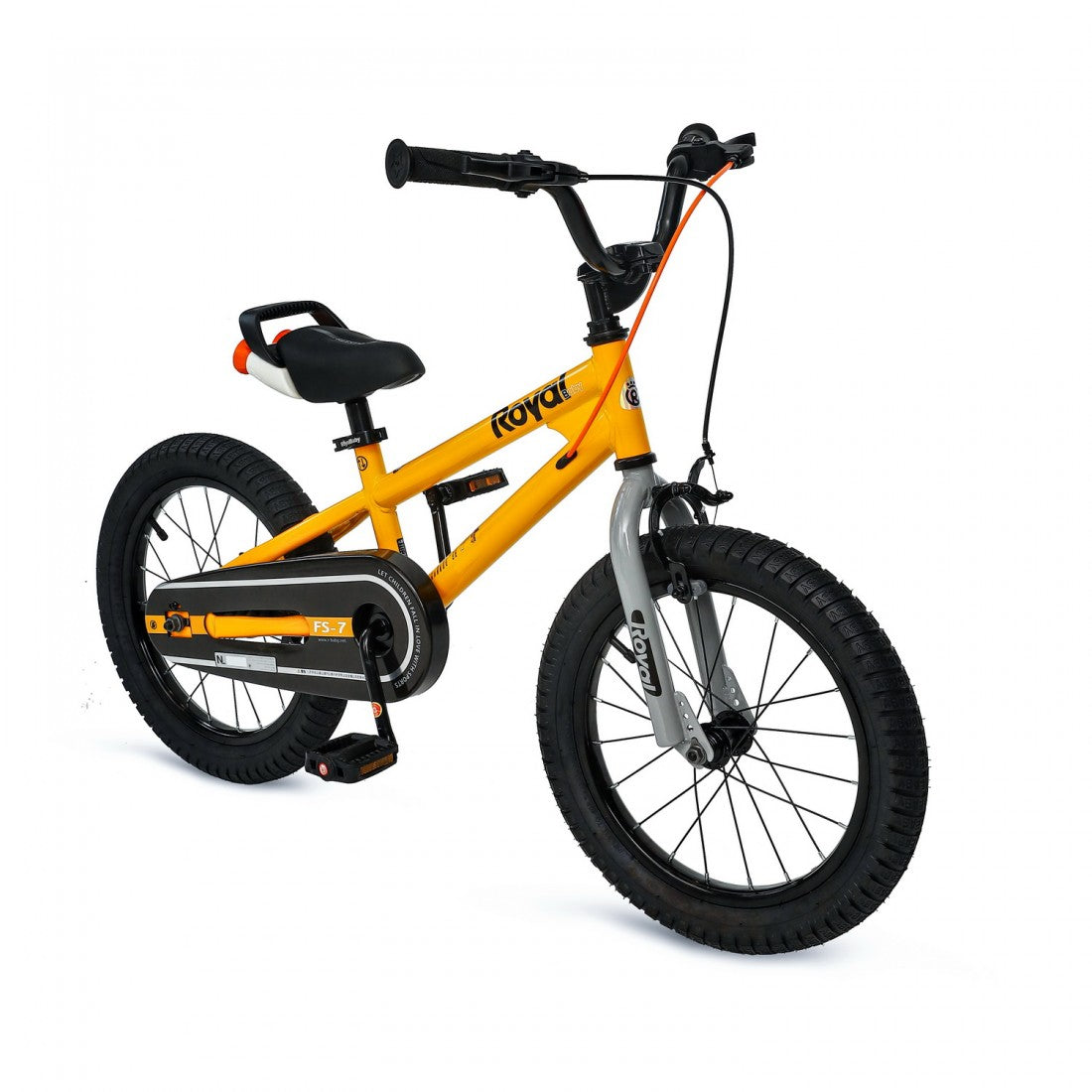 Bicicleta Royal Baby Freestyle 7 16" Amarilla