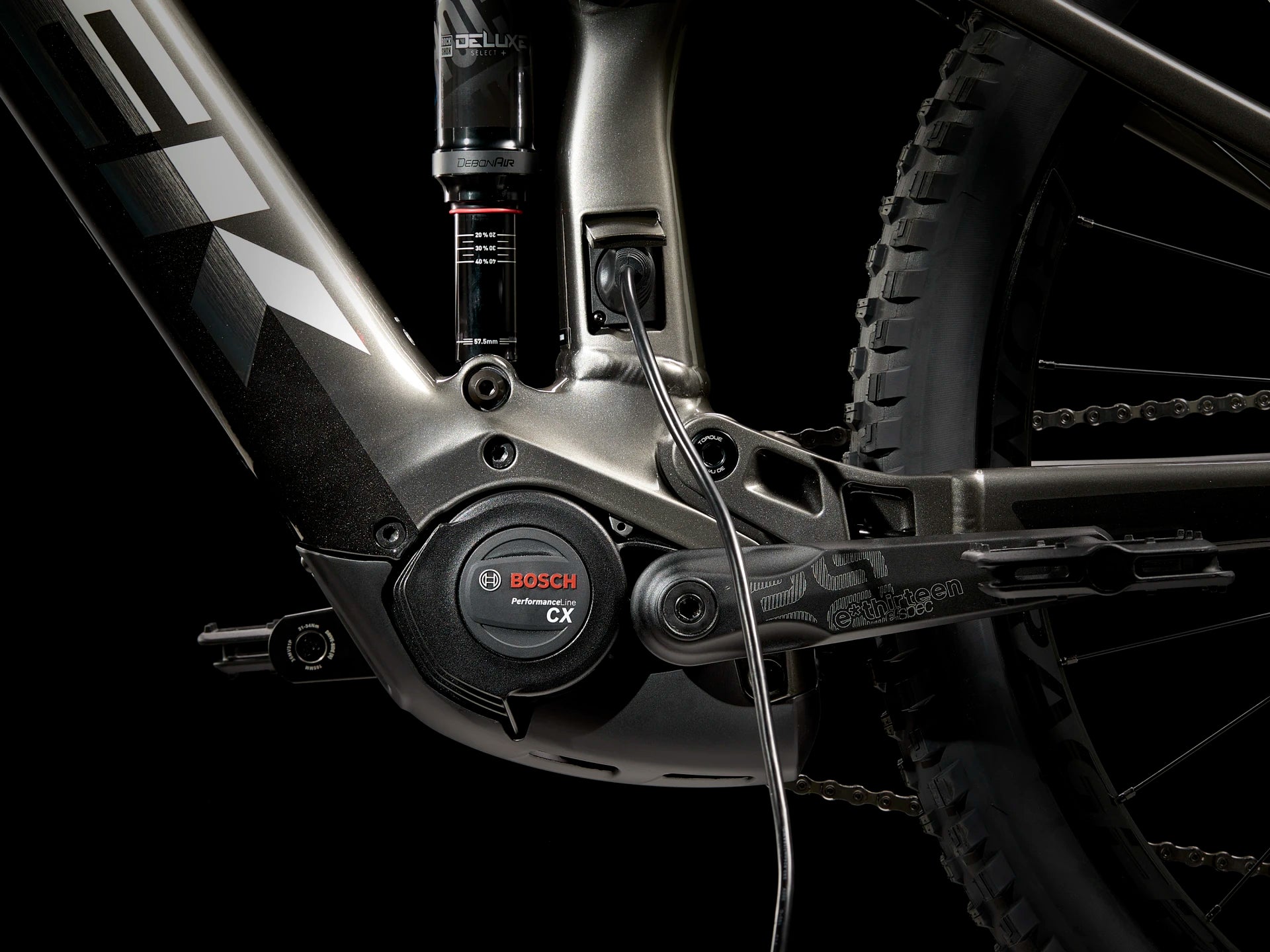 E-Bike MTB Trek Rail 7 Gris Negro 2da Gen