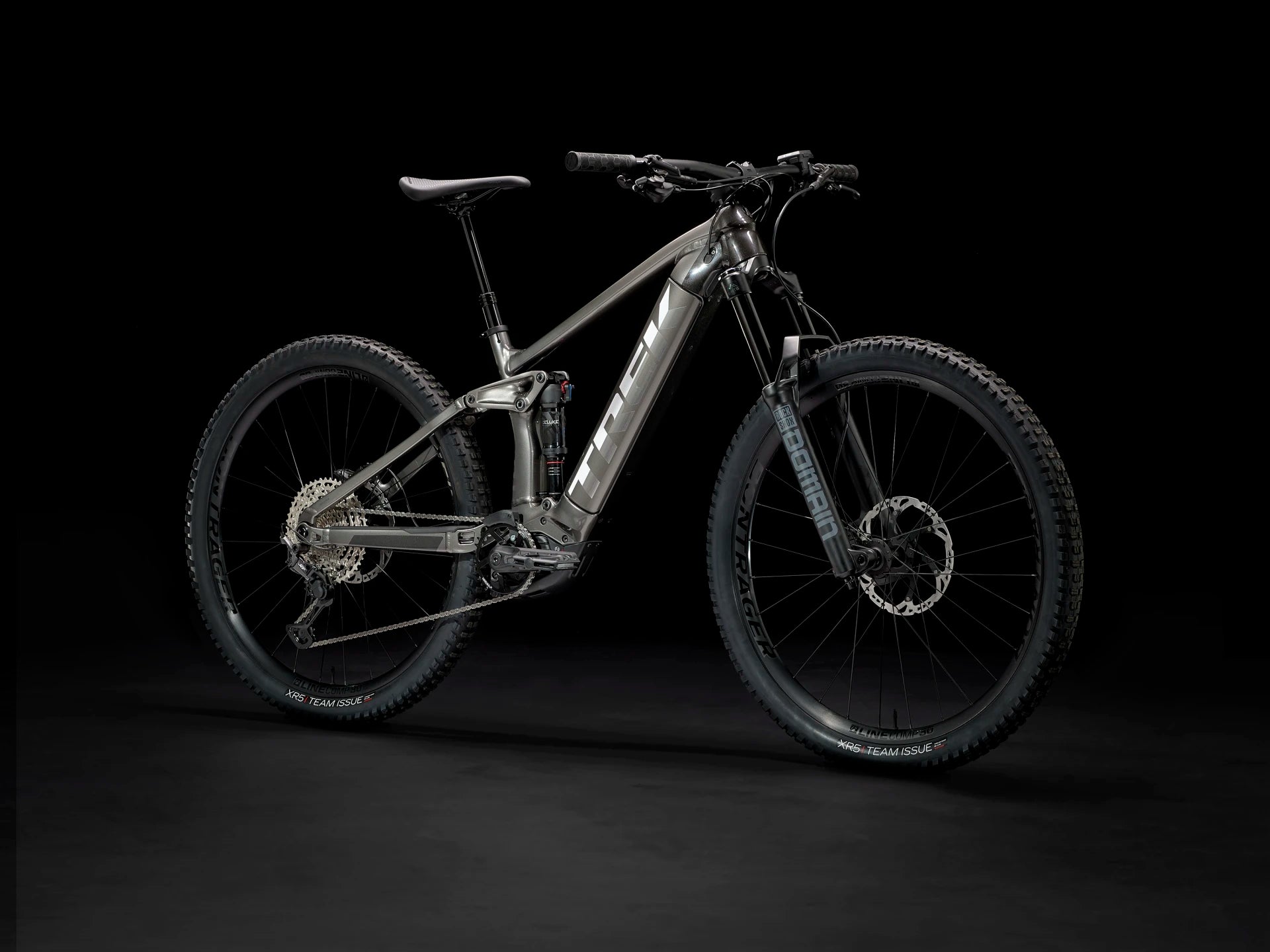 E-Bike MTB Trek Rail 7 Gris Negro 2da Gen