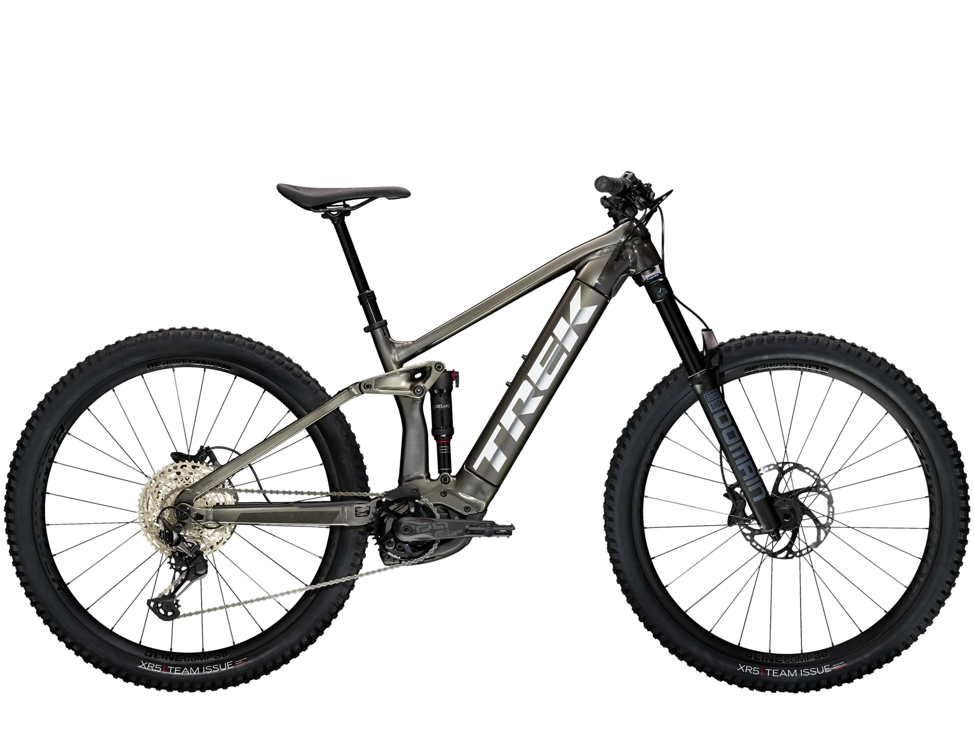 E-Bike MTB Trek Rail 7 Gris Negro 2da Gen