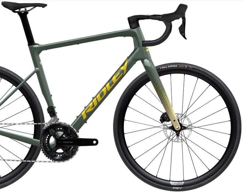 Ridley Bicicleta Grifn Rs (verde) - Rideshop