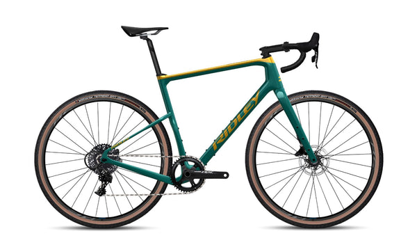 Ridley Bicicleta Kanzo Adventure (verde-amarillo) - Rideshop