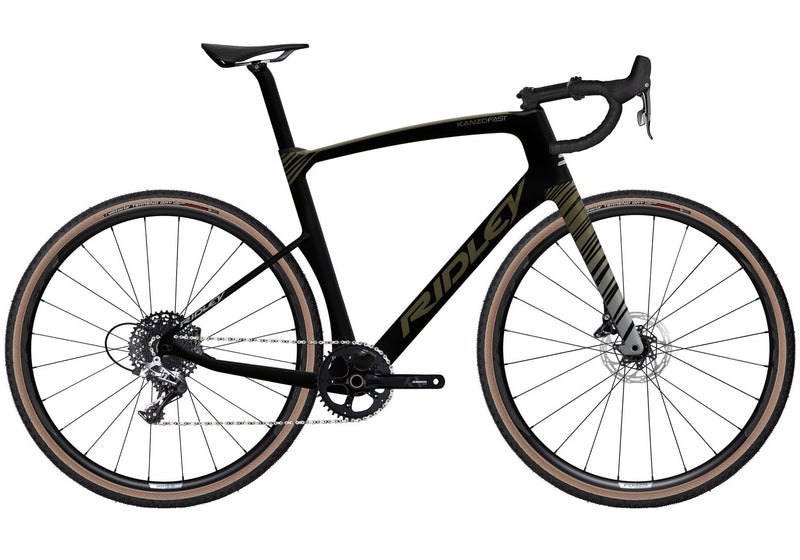 Bicicleta Gravel Ridley Kanzo Fast (negro-dorado)