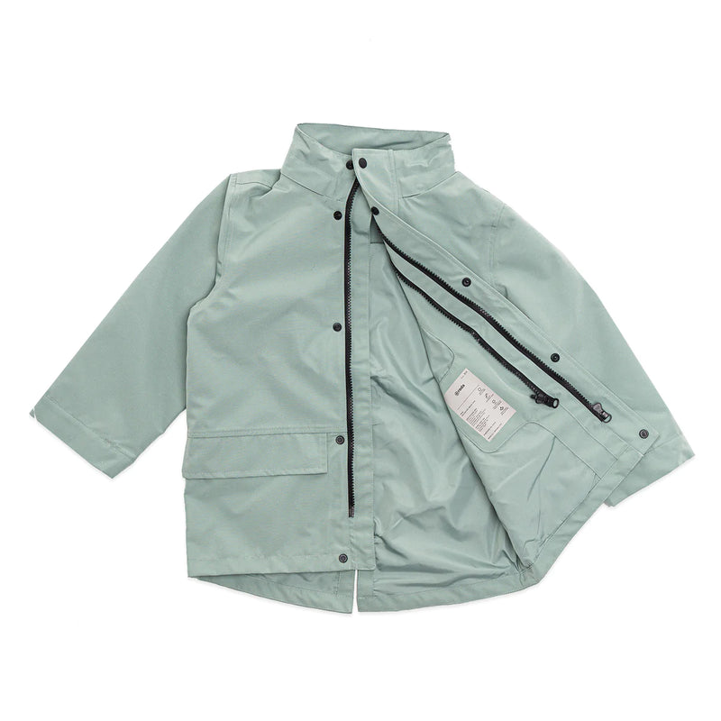 Roda Chaqueta Impermeable Verde Menta - Rideshop