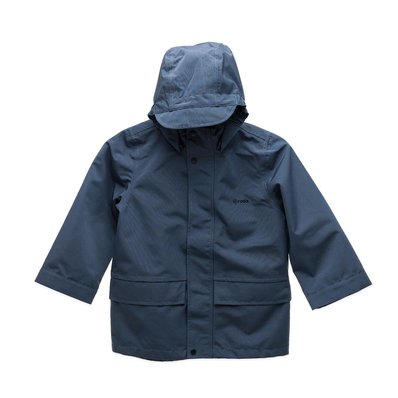 Roda Chaqueta Impermeable Azul Marino - Rideshop