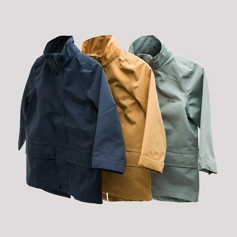 Roda Chaqueta Impermeable Verde Menta - Rideshop