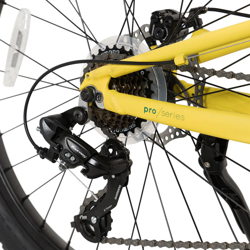 Bicicleta Infantil Roda Pro 24 Sport Verde-Amarillo