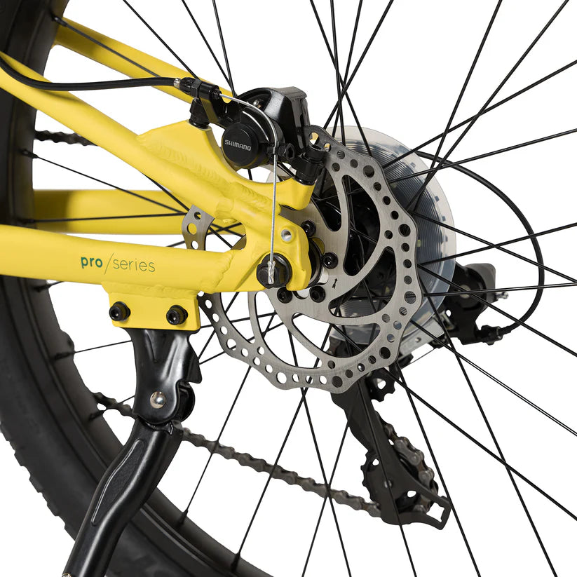 Bicicleta Infantil Roda Pro 24 Sport Verde-Amarillo