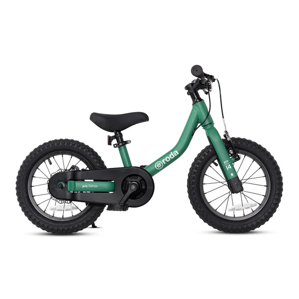 Roda Bicicleta Pro Series Full 14 + Kit de Pedales Aro 14 Verde