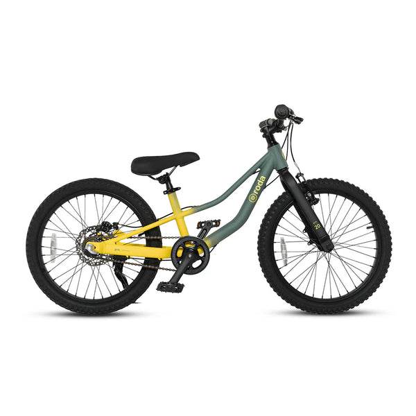 Bicicleta Infantil Roda Pro 20 Sport Verde-Amarillo