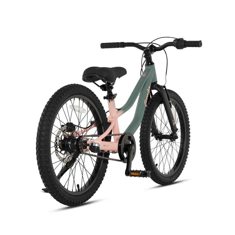 Bicicleta Infantil Roda Pro 20 Sport Verde-Rosado