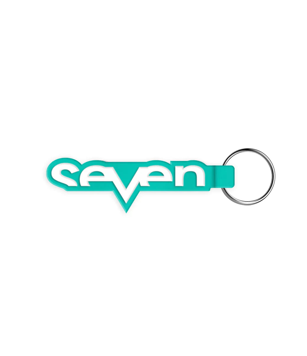 Seven Mx Brand Keychain Aqua