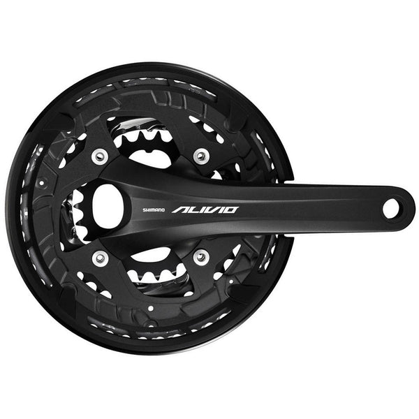 Shimano Volante FC-T4060 9V. Alivio 44X32X22T 175mm Black - Rideshop