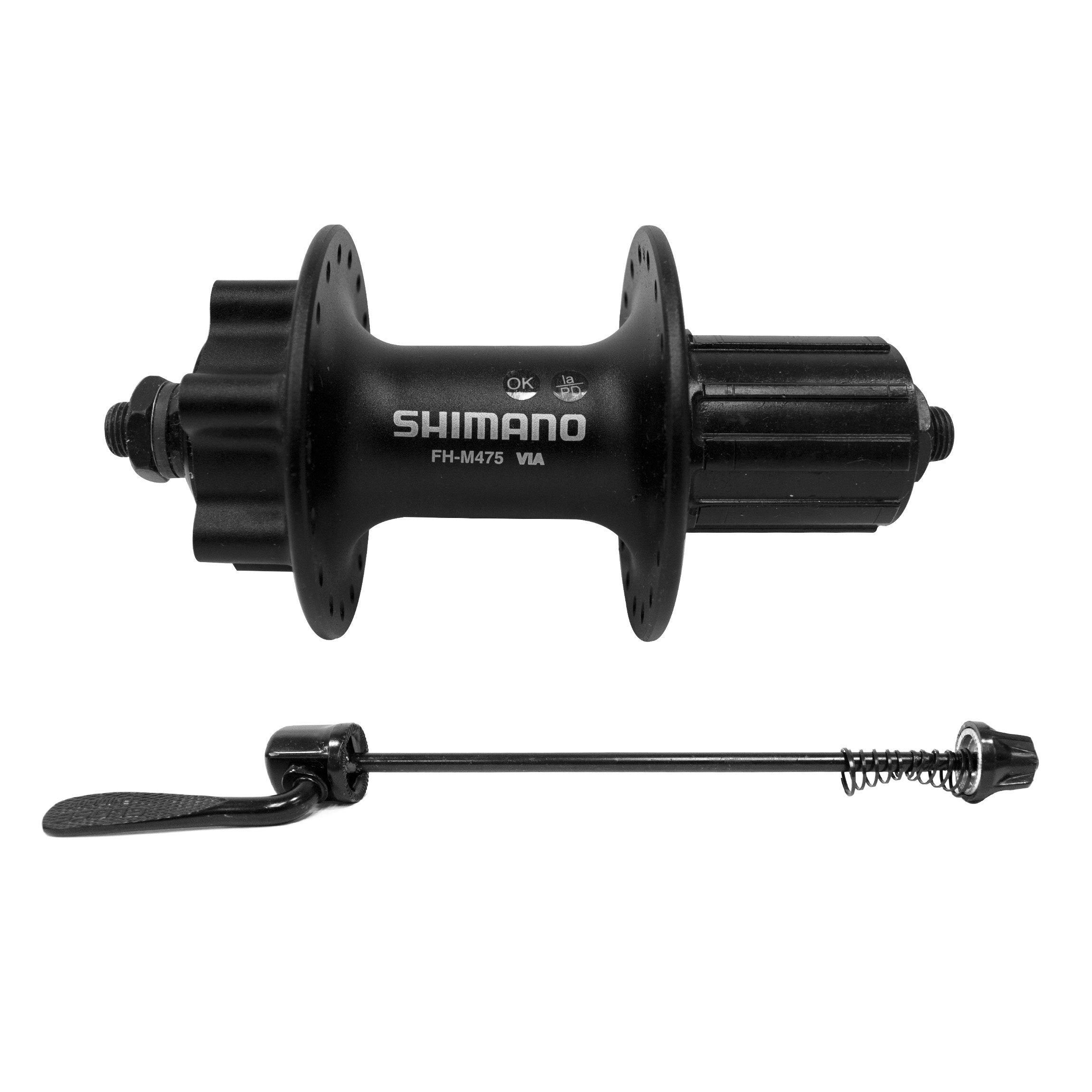 Shimano Maza Trasera FH-M475 36H Black 6-Pernos (P) - Rideshop